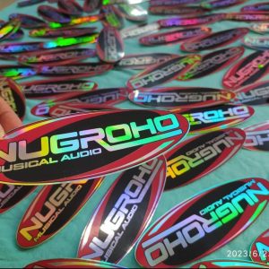 stiker hologram premium